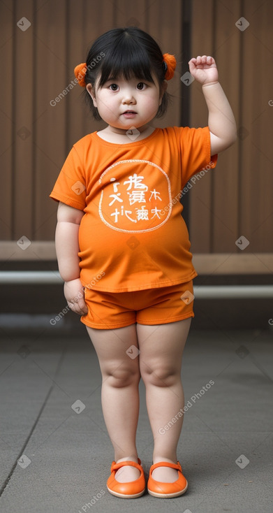 Japanese infant girl 