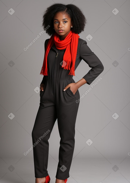 African american teenager female 