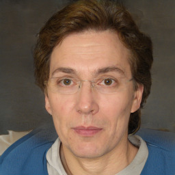 Neutral white adult male with short  brown hair and brown eyes