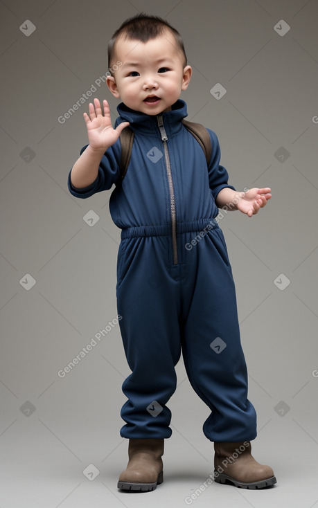 Mongolian infant boy 