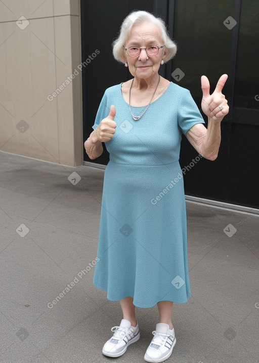 American elderly female 