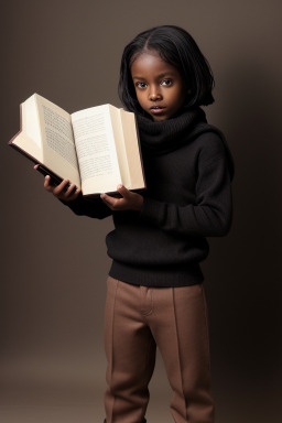 Child male with  black hair