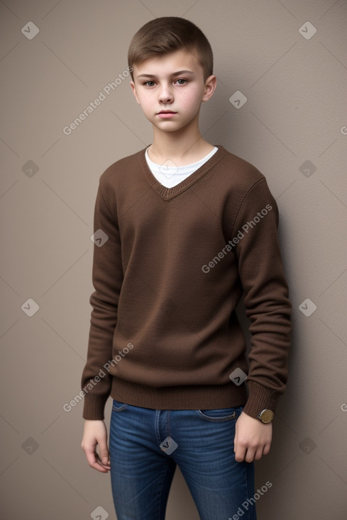 Belarusian teenager boy 