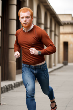 Honduran adult male with  ginger hair