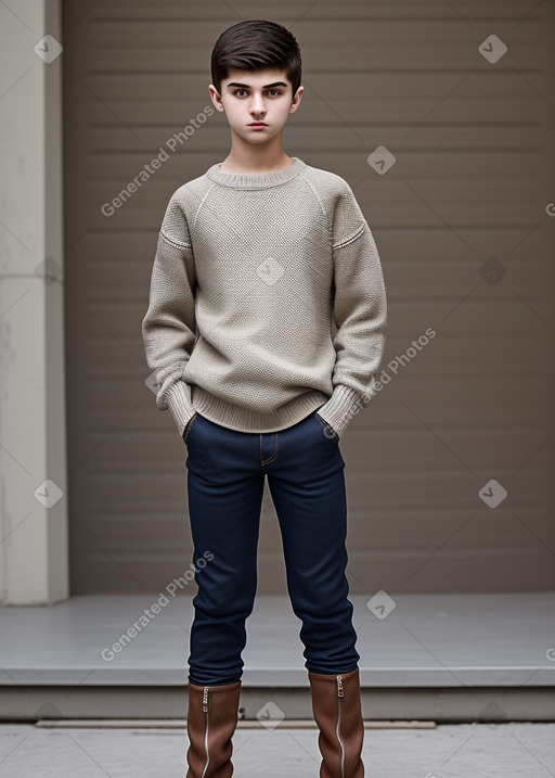 Georgian teenager boy 