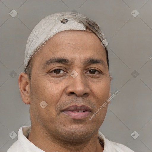 Neutral white adult male with short  brown hair and brown eyes