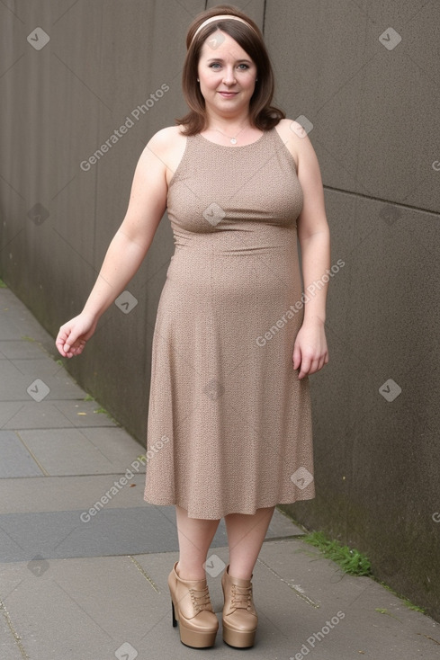 Irish 45 years female with  brown hair