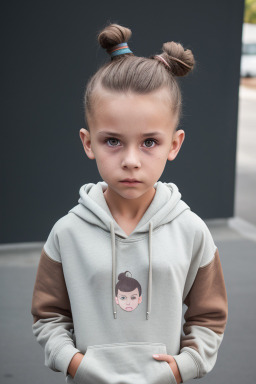 Polish child boy with  brown hair