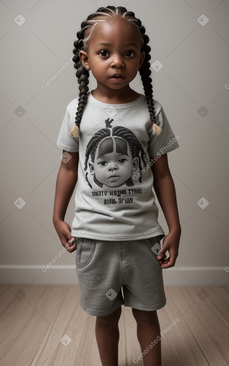 Jamaican infant boy with  gray hair