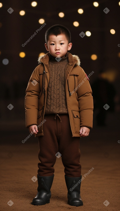 Mongolian child boy 