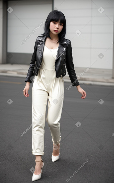 Vietnamese young adult female with  black hair