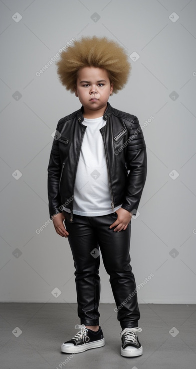 Finnish child boy with  blonde hair