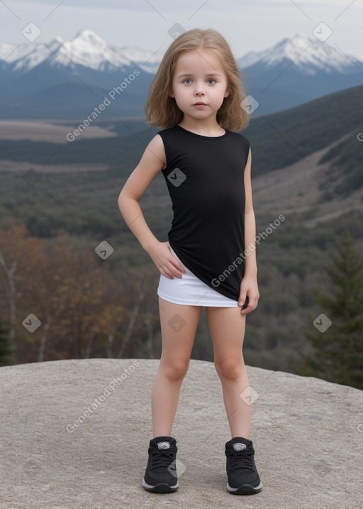 Caucasian child girl 