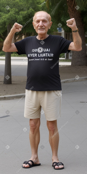 Turkish elderly male with  ginger hair