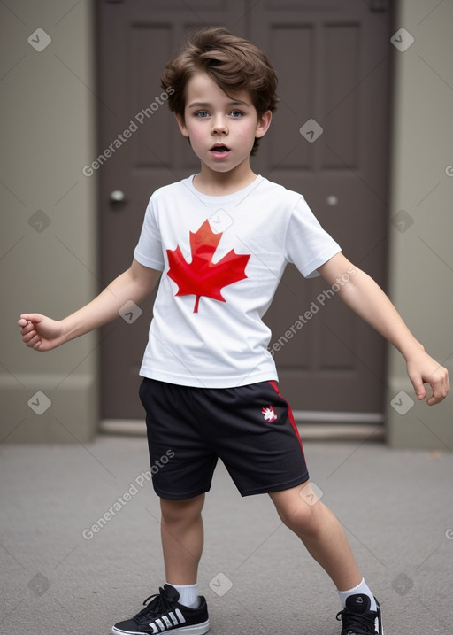 Canadian child boy 