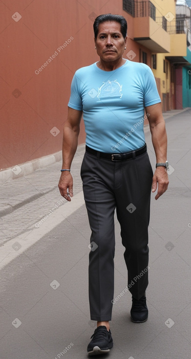 Bolivian middle-aged male 