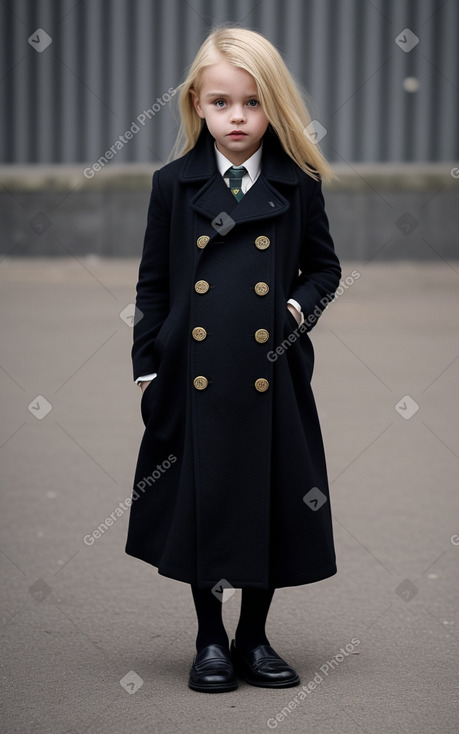 Australian child female with  blonde hair