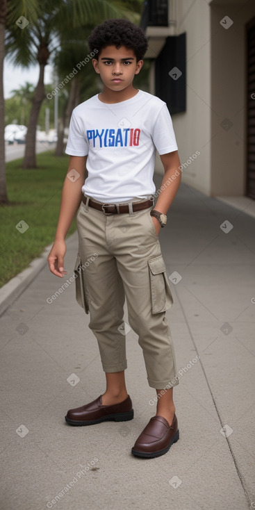 Puerto rican teenager boy 