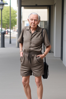 Canadian elderly male with  black hair