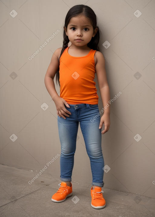 Peruvian infant girl 