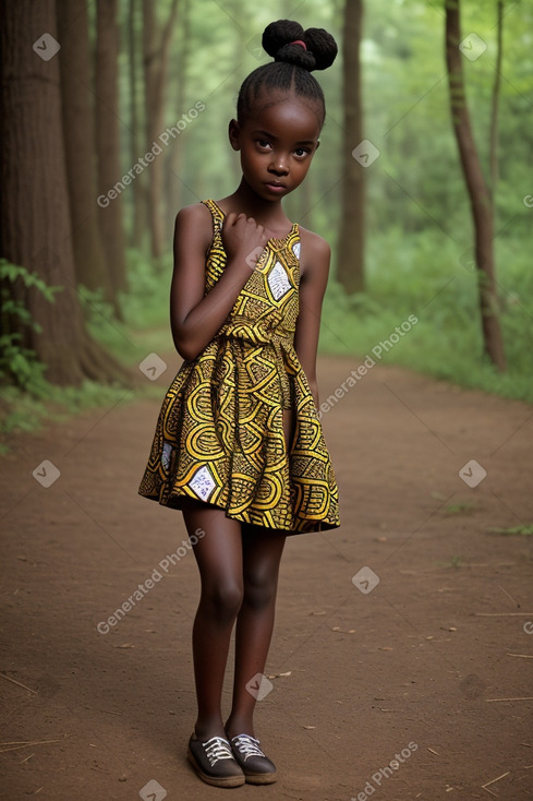 African child girl 