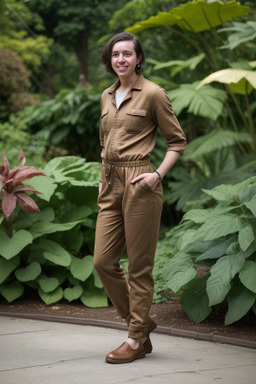 Venezuelan adult non-binary with  brown hair