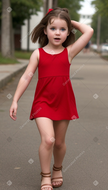 Irish infant girl with  brown hair