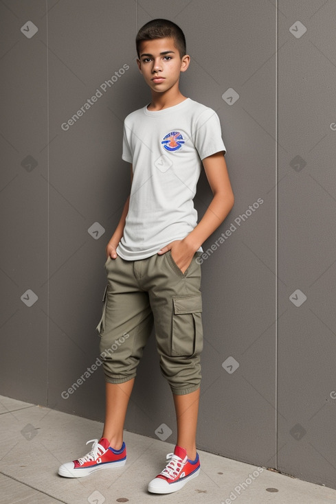 Costa rican teenager boy 