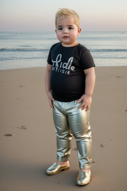 Tunisian infant boy with  blonde hair