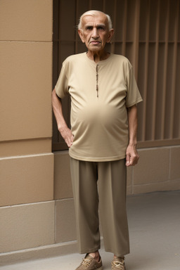 Jordanian elderly male with  blonde hair