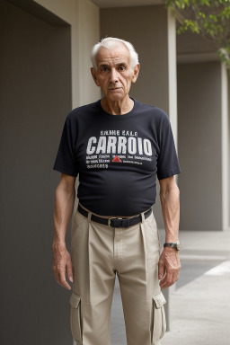 Spanish elderly male with  blonde hair