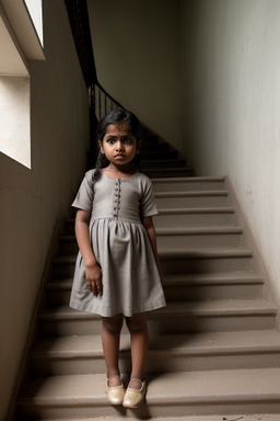 Bangladeshi infant girl with  gray hair