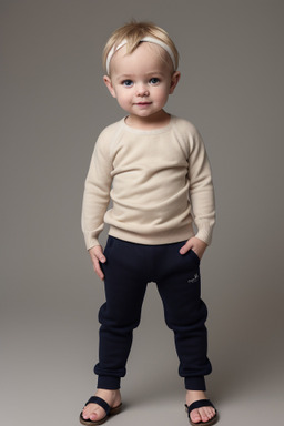 French infant boy with  blonde hair