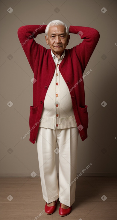 Nepalese elderly male with  white hair