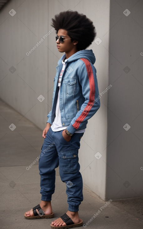 Peruvian teenager boy 