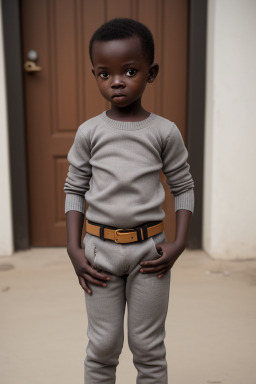 Togolese infant boy with  gray hair