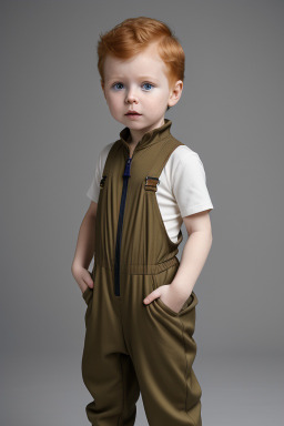 Slovenian infant boy with  ginger hair