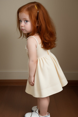 Ecuadorian infant girl with  ginger hair