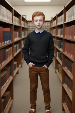 Armenian teenager boy with  ginger hair