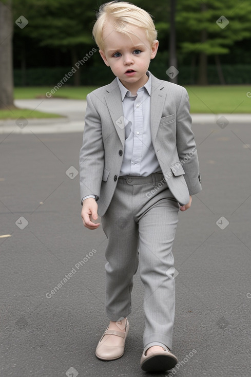 Irish infant boy with  blonde hair