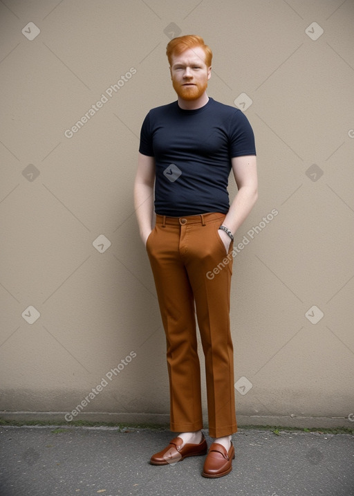 Honduran adult male with  ginger hair