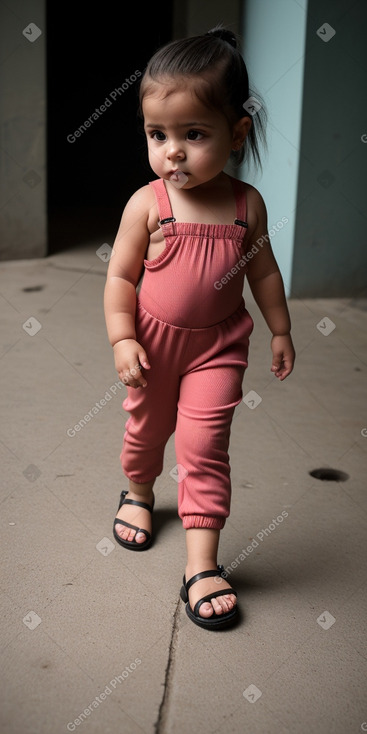 Colombian infant girl 