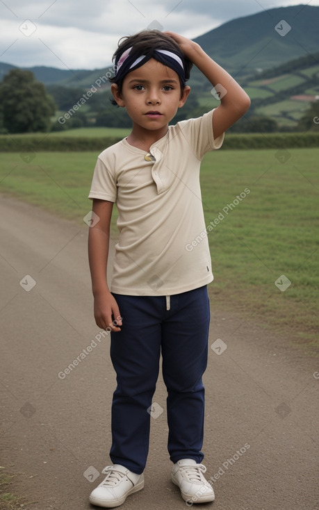 Colombian child boy 