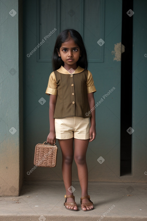 Sri lankan child girl 