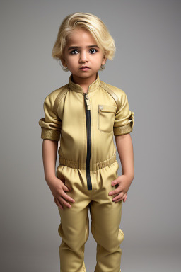 Bahraini infant boy with  blonde hair