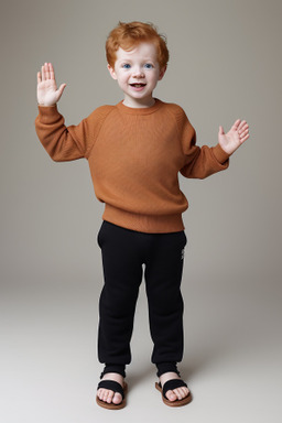 Brazilian infant boy with  ginger hair