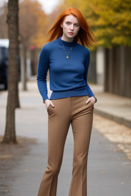 Adult female with  ginger hair