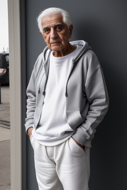 Iraqi elderly male with  white hair