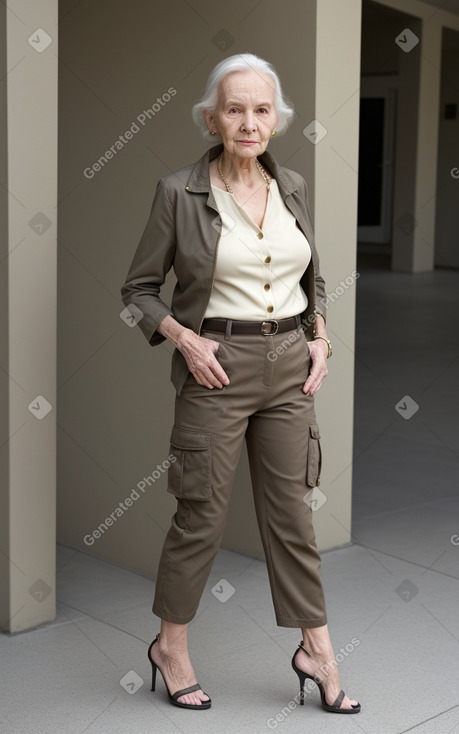 Caucasian elderly female 