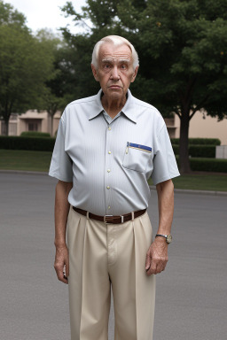 Spanish elderly male with  blonde hair